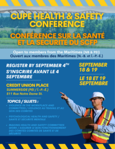 CUPE Health & Safety Conference